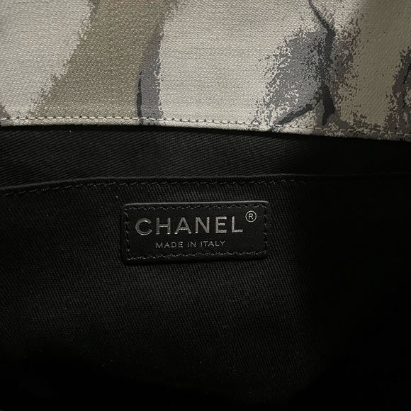 Chanel Beige Camellia Tote Bag - Picture 3 of 6